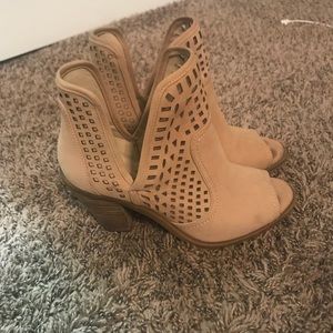 Jessica Simpson wedge open toe shoes